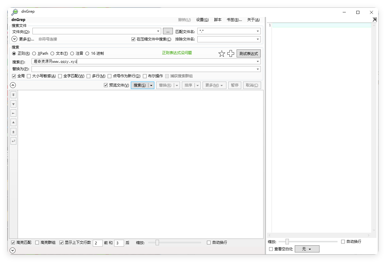 dnGrep文件搜索v4.5.41绿色版